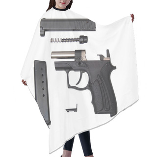 Personality  Disassembled Fort-10r Traumatic Gun Hair Cutting Cape