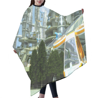 Personality  Future City Hair Cutting Cape