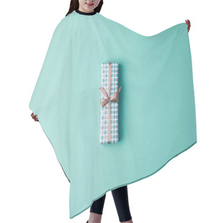 Personality  Christmas Gift With Ribbon Hair Cutting Cape