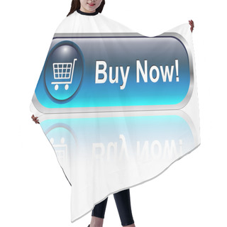 Personality  Shopping Cart Icon, Button Hair Cutting Cape