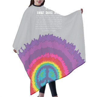 Personality  Hippie Style Mandala Hair Cutting Cape