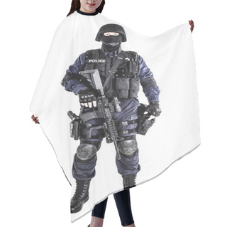 Personality  SWAT Officer Hair Cutting Cape