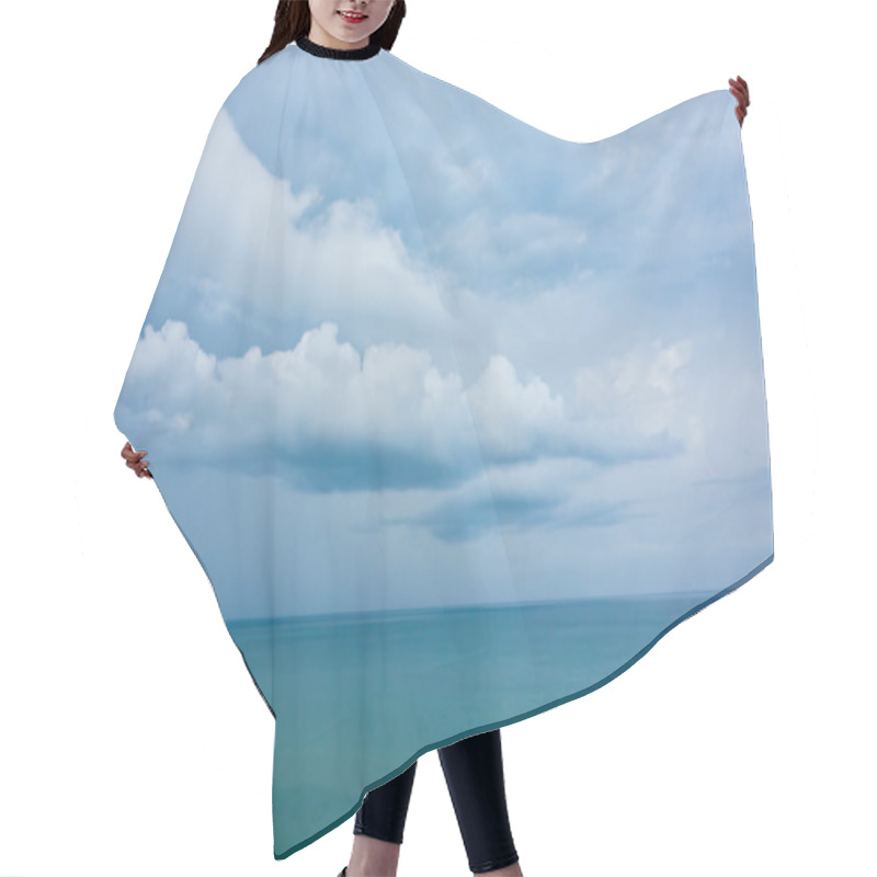 Personality  Rainy Sky Hair Cutting Cape