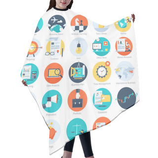 Personality  Business Icons Hair Cutting Cape