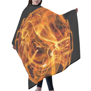 Personality  Fire Ball Hair Cutting Cape