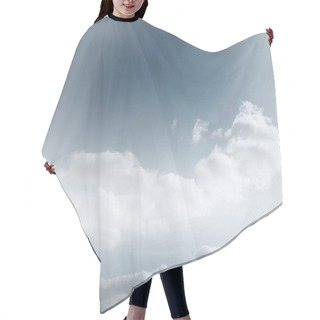 Personality  Cloudy Sky Background Hair Cutting Cape