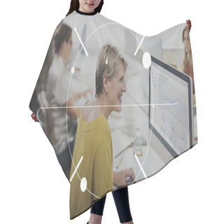Personality  Business People And Focus Hair Cutting Cape