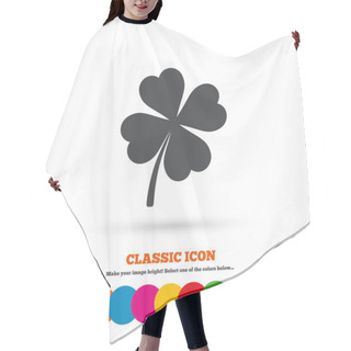 Personality  Clover,  Saint Patrick Icon Hair Cutting Cape