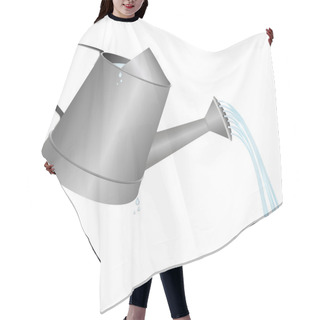 Personality  Watering Can Hair Cutting Cape