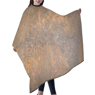 Personality  Rusty Metal Surface Texture Close Up Photo Hair Cutting Cape
