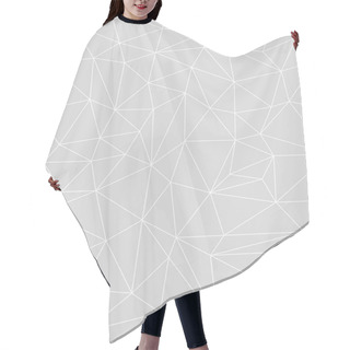 Personality  Seamless Polygonal Pattern Background Hair Cutting Cape