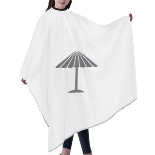 Personality  Parasol Mask Icon Hair Cutting Cape