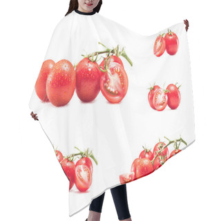 Personality  Collection Of Cherry Tomatoes Hair Cutting Cape