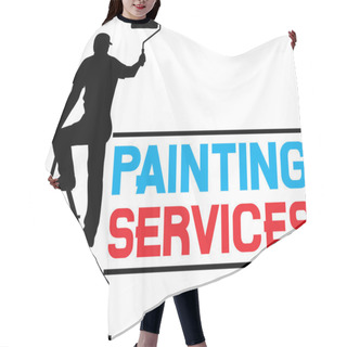 Personality  Painting Services Design Hair Cutting Cape