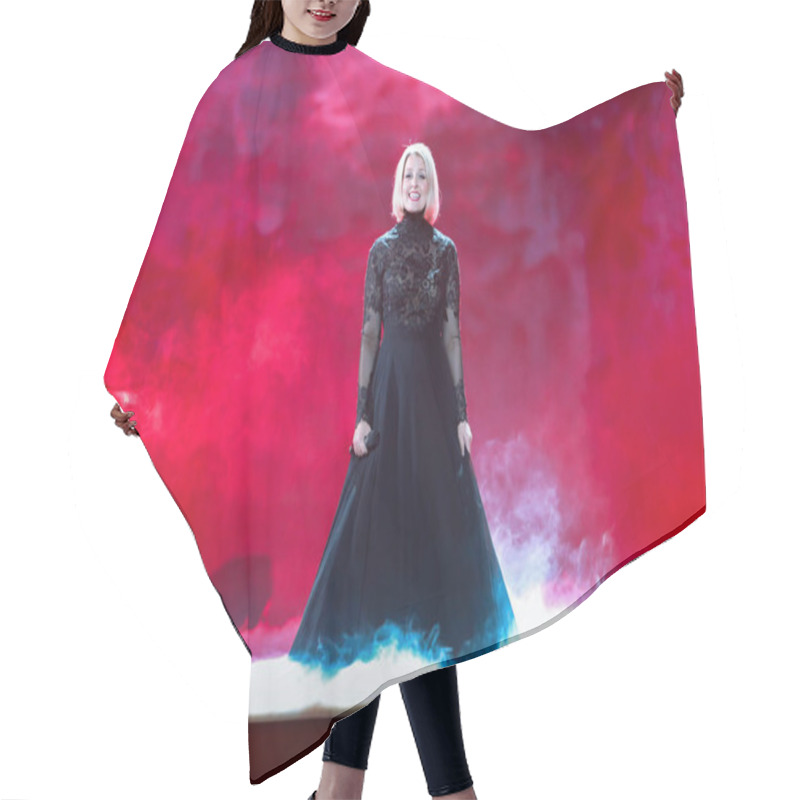 Personality  Norma John From Finland  Hair Cutting Cape