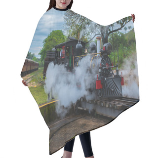 Personality  Historic Train In Tiradentes Hair Cutting Cape