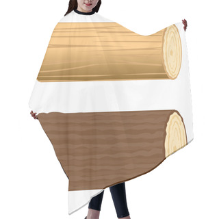 Personality  Two Logs Hair Cutting Cape