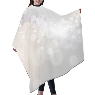 Personality  Abstract Snowflake Background Hair Cutting Cape