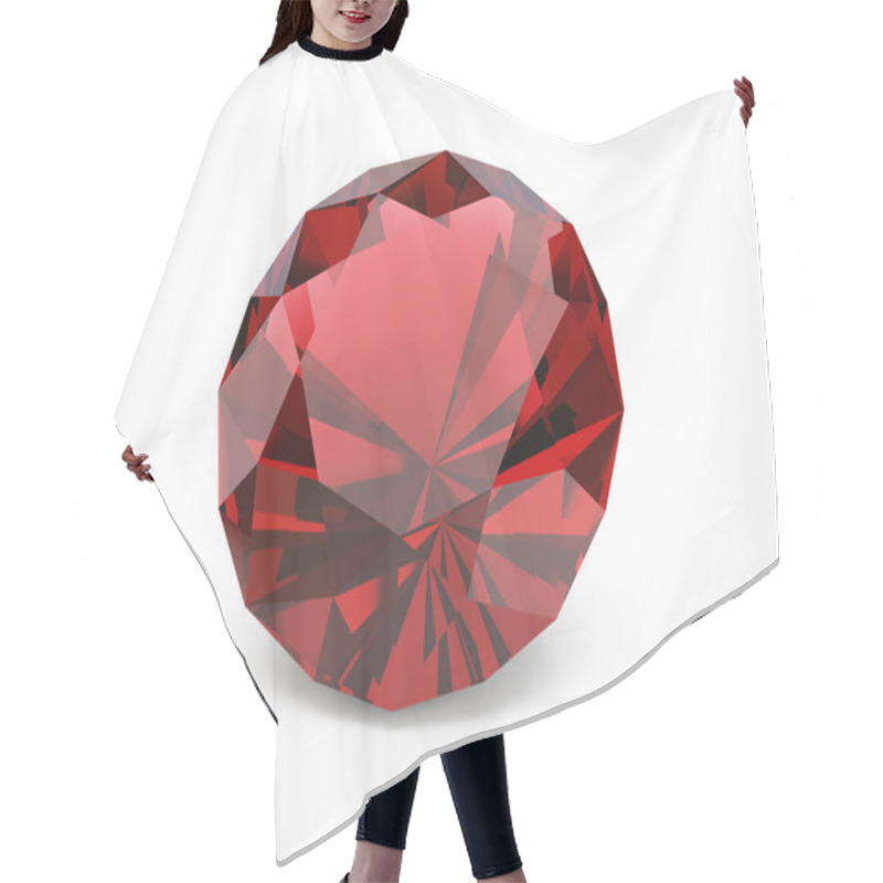 Personality  DIAMOND (RUBY) hair cutting cape