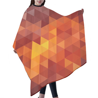 Personality  Triangles Background Hair Cutting Cape