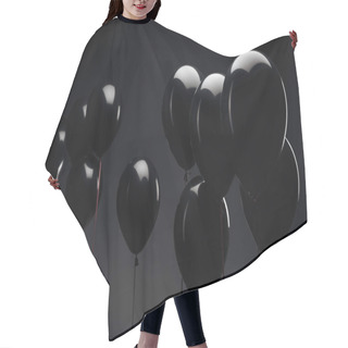 Personality  Background With Festive Balloons For Black Friday  Hair Cutting Cape
