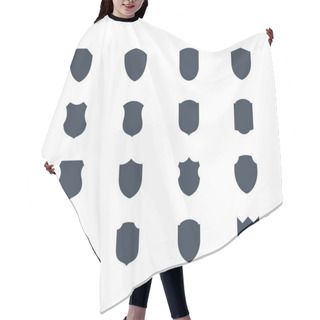 Personality  Shield Shapes Hair Cutting Cape