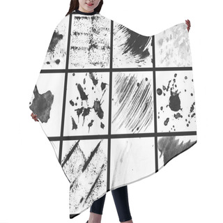 Personality  India Ink Splatter Hair Cutting Cape