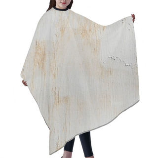Personality  White Texture With Rust Hair Cutting Cape