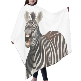 Personality  Zebra Laugh Or Shout Hair Cutting Cape