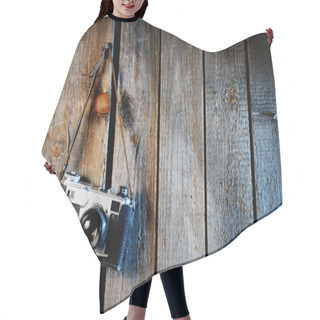 Personality  Old Camera Hair Cutting Cape