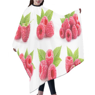 Personality  Raspberries Leaf Collection Hair Cutting Cape