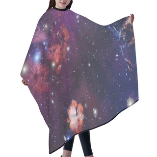 Personality  Nebula, Galaxy, Starfield, In Outer Space. Infinity Universe Hair Cutting Cape