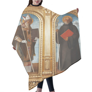 Personality  Saint Benedict And Saint Augustine Hair Cutting Cape