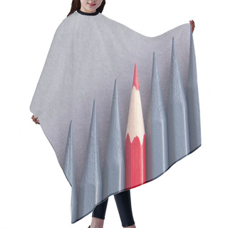 Personality  Abstract Pencil Unique Concept Hair Cutting Cape