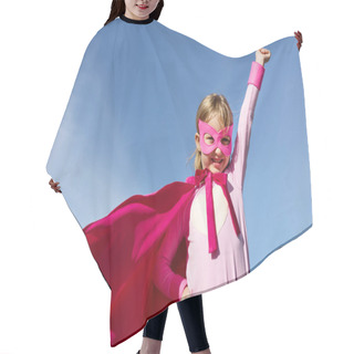 Personality  Little Girl Super Hero  Hair Cutting Cape