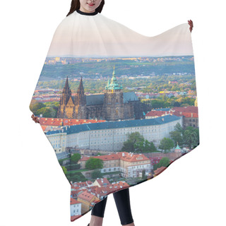 Personality  View Of Prague Castle With St. Vitus Cathedral  Hair Cutting Cape