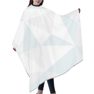 Personality  Polygonal Seamless Pattern Hair Cutting Cape