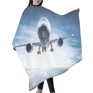 Personality  Passenger Airplane Taking Off   Hair Cutting Cape