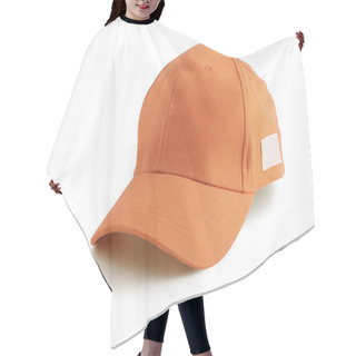 Personality  Orange Baseball Cap Hair Cutting Cape