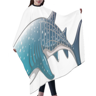 Personality  Whale Shark Hair Cutting Cape