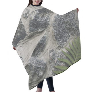 Personality  Stone Wall Texture Hair Cutting Cape