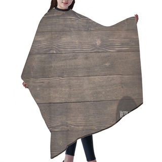 Personality  Wooden Texture Background Hair Cutting Cape