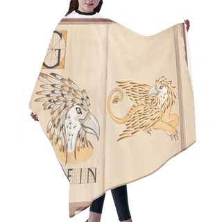 Personality  Etter G With Griffin Hair Cutting Cape