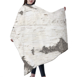 Personality  Texture Of Birch Bark, Background Hair Cutting Cape