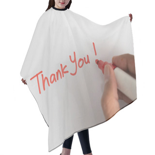 Personality  Hand Writing Thank You  Hair Cutting Cape