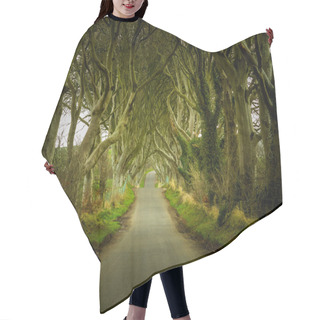 Personality  Dark Hedges Road Through Old Trees Hair Cutting Cape