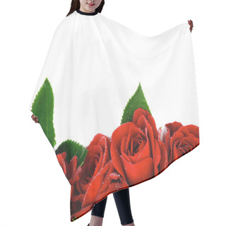 Personality  Red Roses Hair Cutting Cape