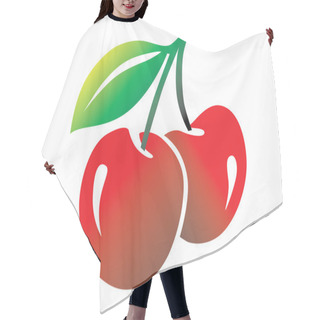 Personality  Cherry Hair Cutting Cape
