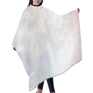 Personality  Abstract Pearl Background With Shimmering Mother Of Pearl Cloud Blur With Lilac, Pink And Blue Azure Colours Hair Cutting Cape