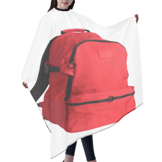 Personality  Red School Backpack Hair Cutting Cape